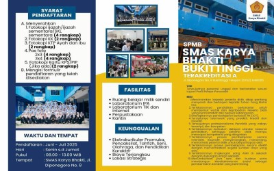 Syarat Penrima Siswa baru